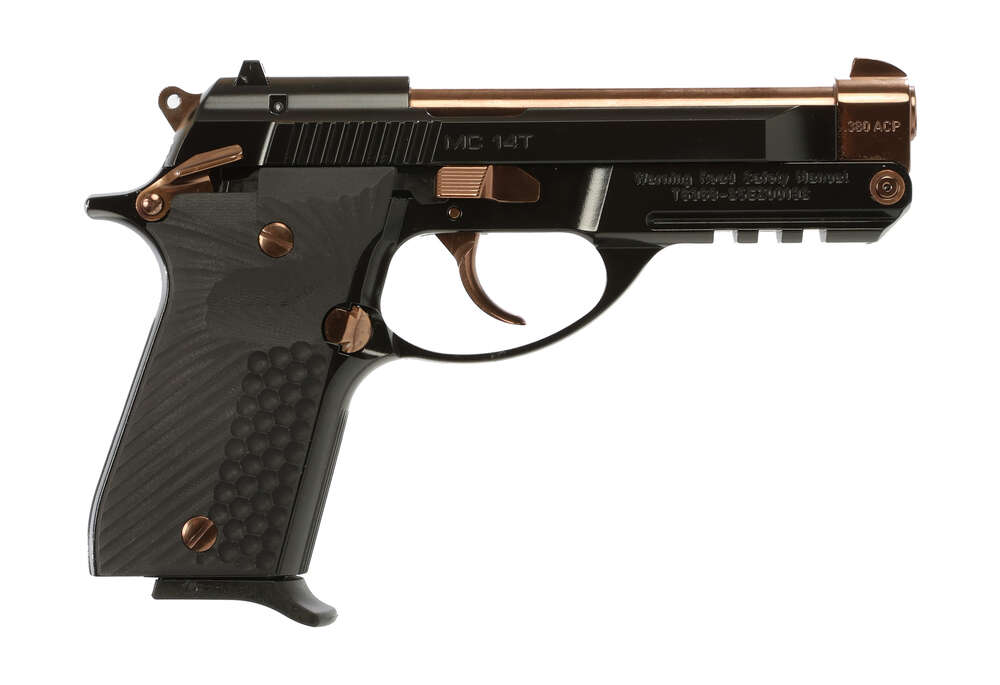 Handguns European American Armory MC14T Solution 380ACP MC14T TIPUP 380ACP ROSE GOLD • 